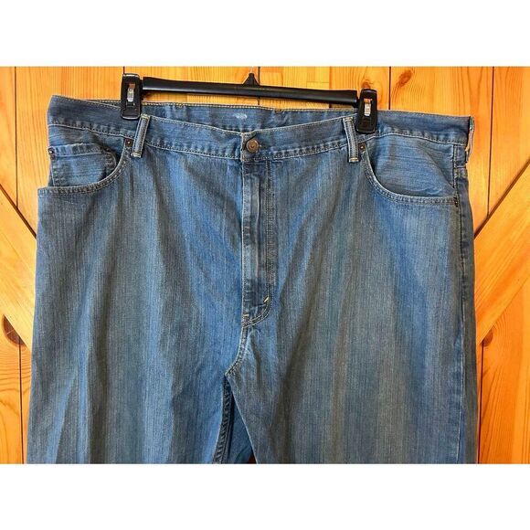 LEVI STRAUSS 559 Mens Relaxed Fit Medium Wash Jeans Size 46x30 (5103) - Picture 2 of 12